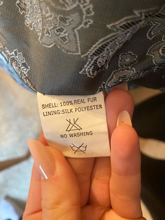 Vesta din blana 100% naturala