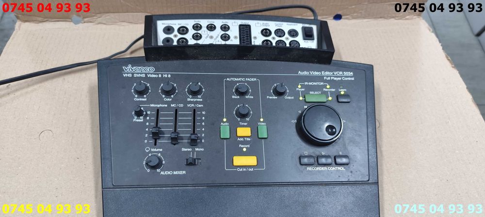 mixer audio video VIVANCO VCR 5034 neprobat se aptind ledurile