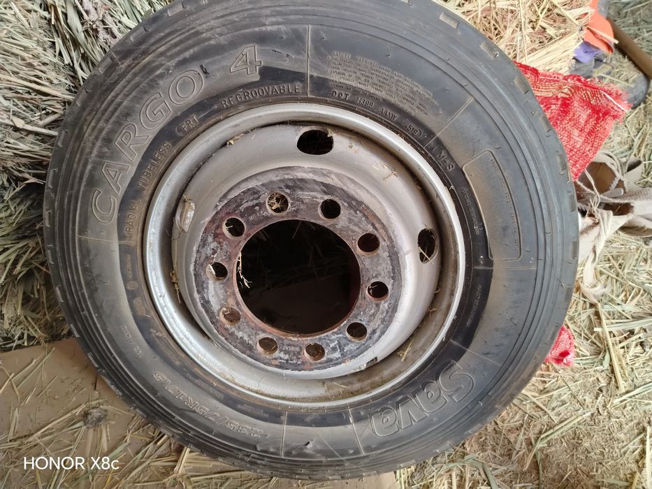 Шина с дискамен грузовои