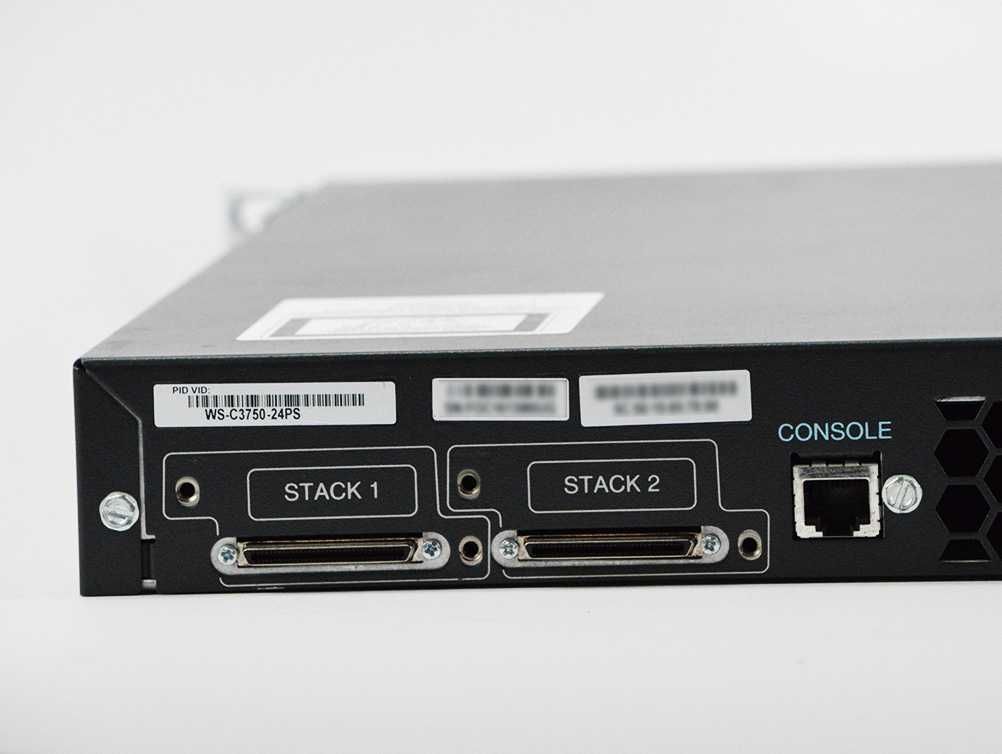Cisco Catalyst WS-C3750-24PS-S Gigabit Switch Managed cu 2 SFP si POE