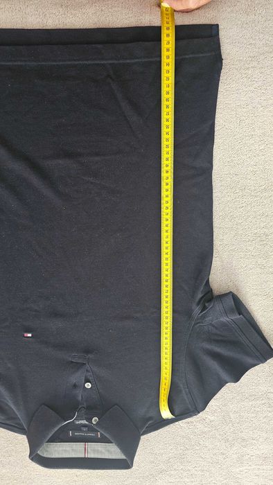 Tricou polo bleumarin Tommy Hilfiger