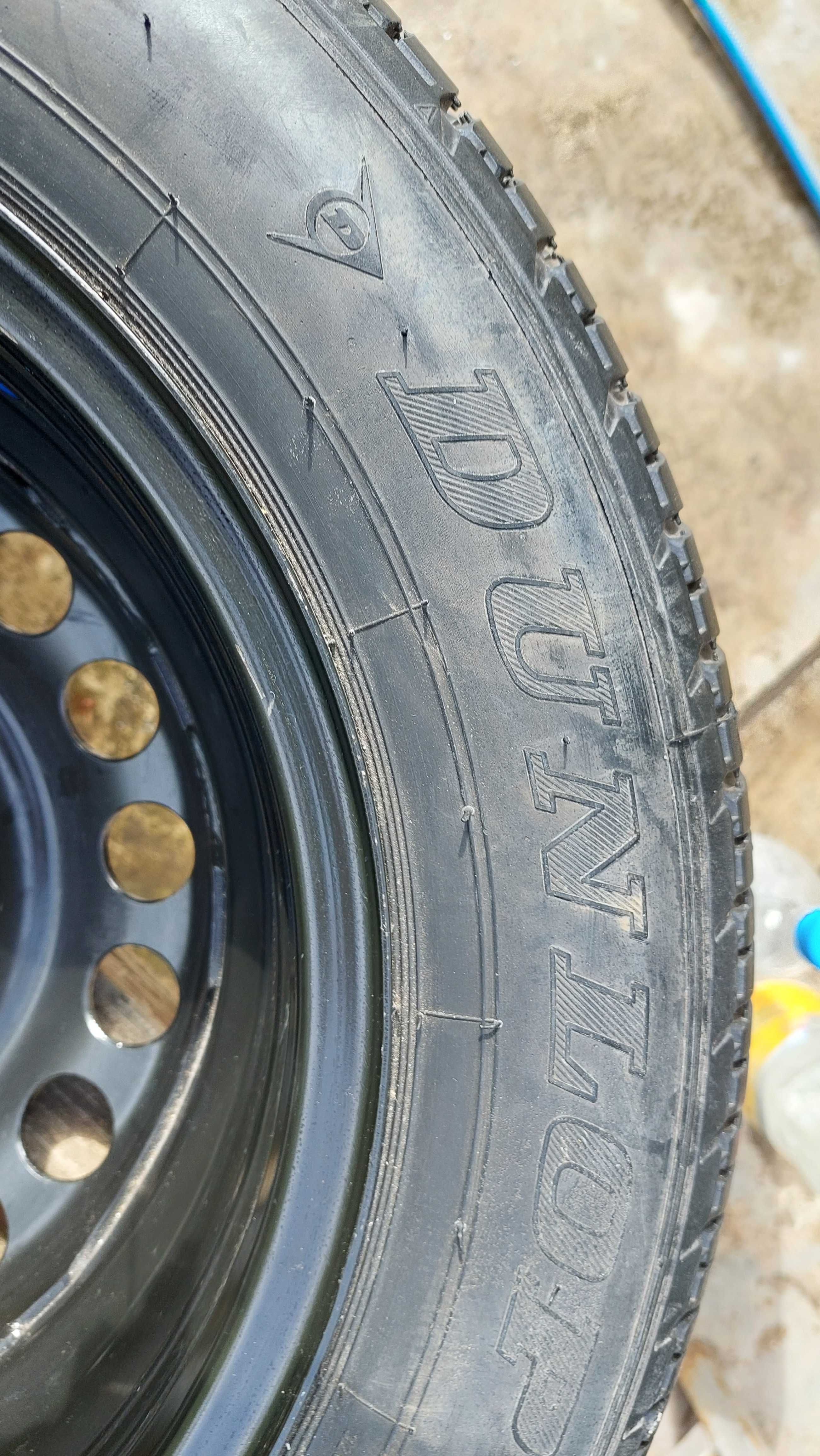 Гуми Dunlop SP Sport 185/60/15 с джанти Opel GM 4Х100 - 2броя - НОВИ