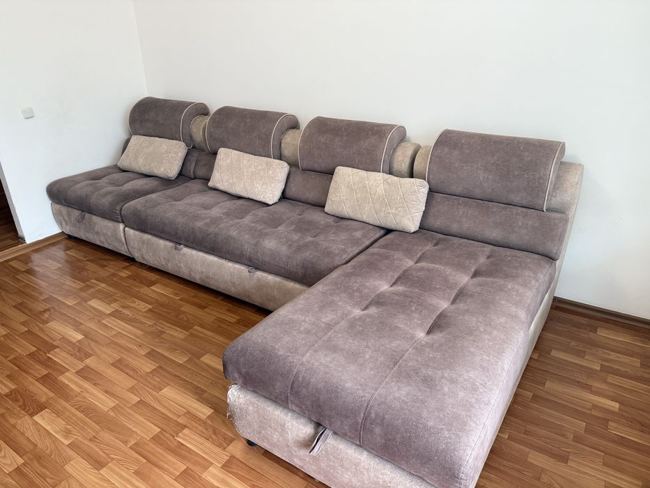 Раскладной Диван Серый