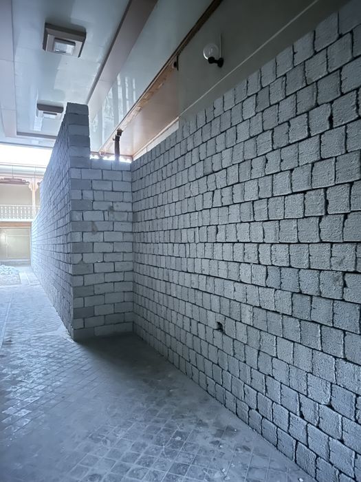 Шлака блок териш Забор, Временка  Шлака блок терамиз фундамент сувок