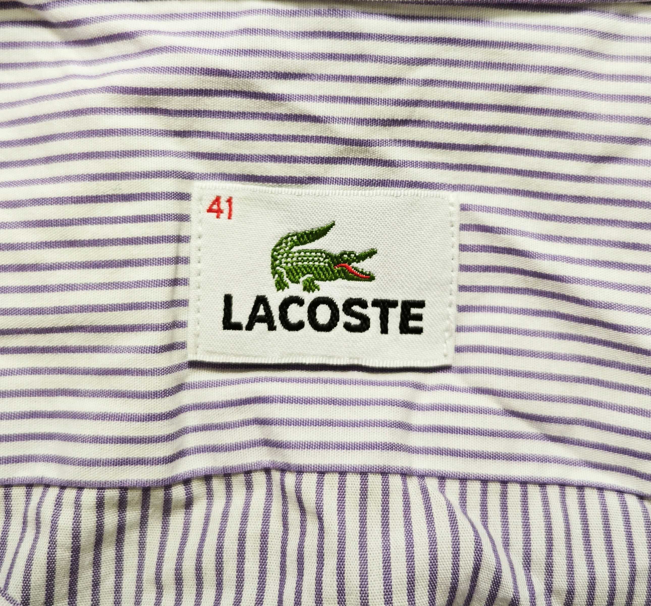 LACOSTE Оригинална мъжка риза с къс ръкав размер 41