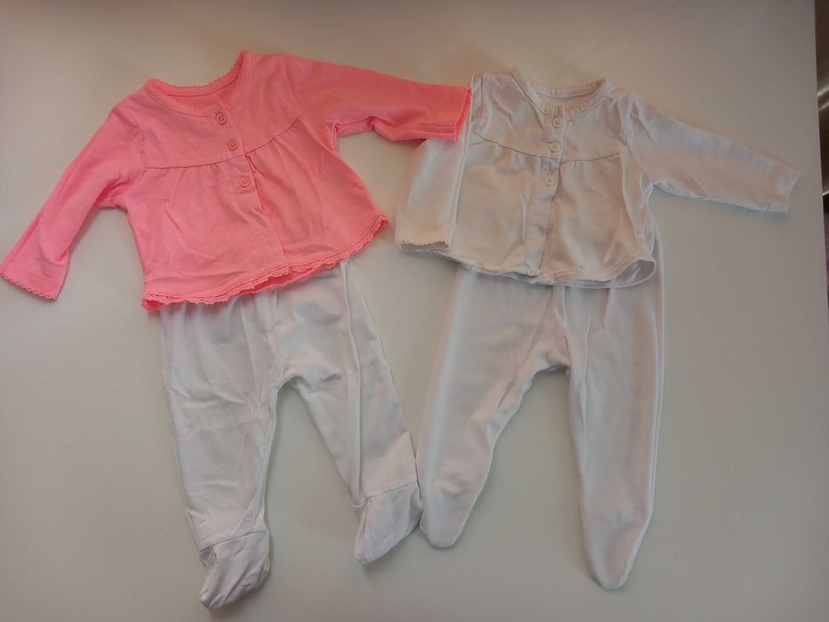 Маркови детски дрешки за бебе момиченце 0-3м. 50-56см.