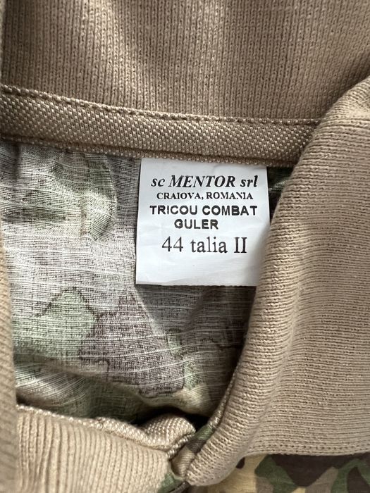 Bluza combat cu suport grad.
