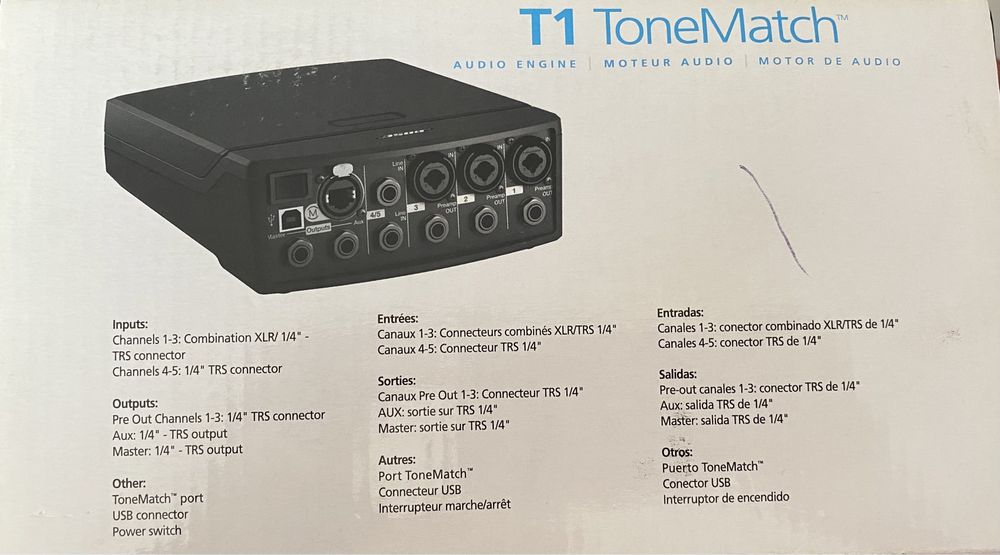 Bose T1 ToneMatch audio engine