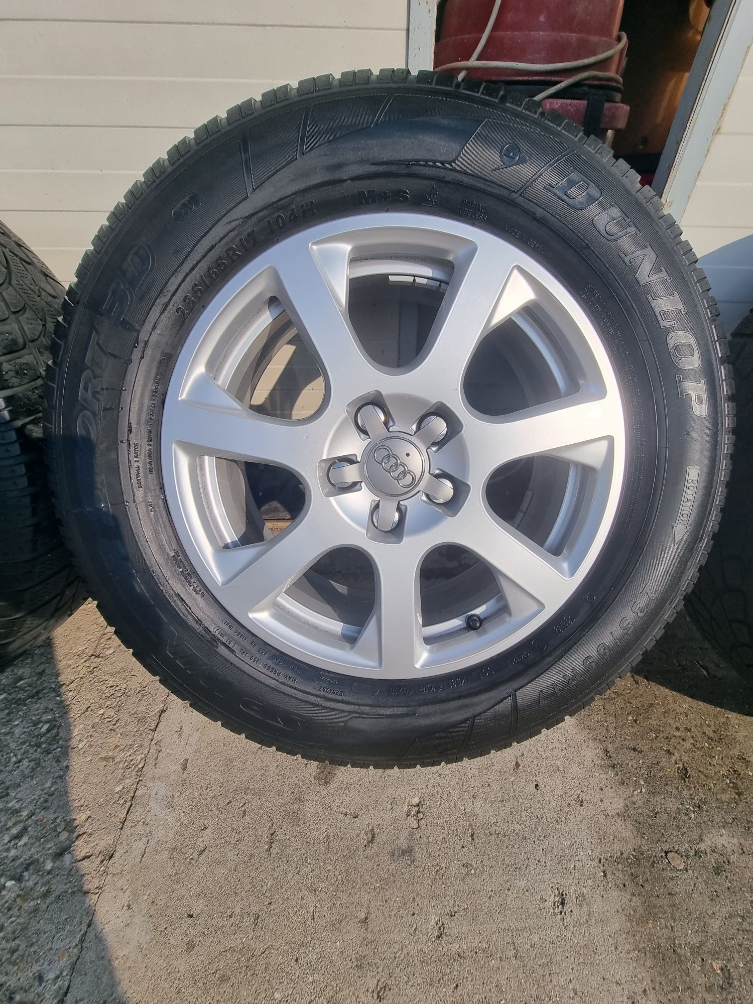 Jante aluminiu R 17 Audi Q5/Q3  IMPECABILE