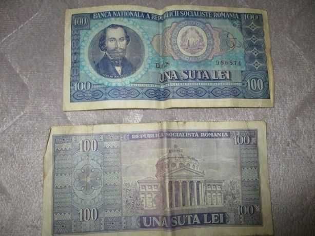 Bancnota 100 lei 1966