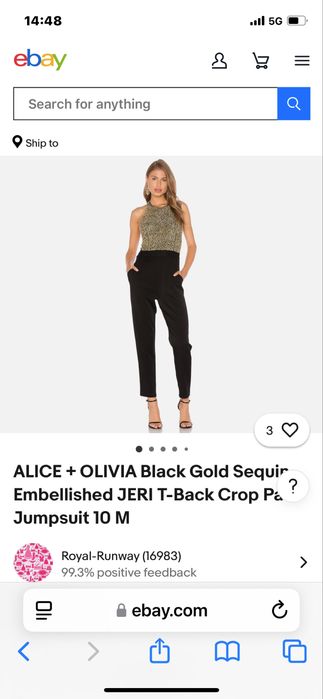 Alice+Olivia дамски гащеризон