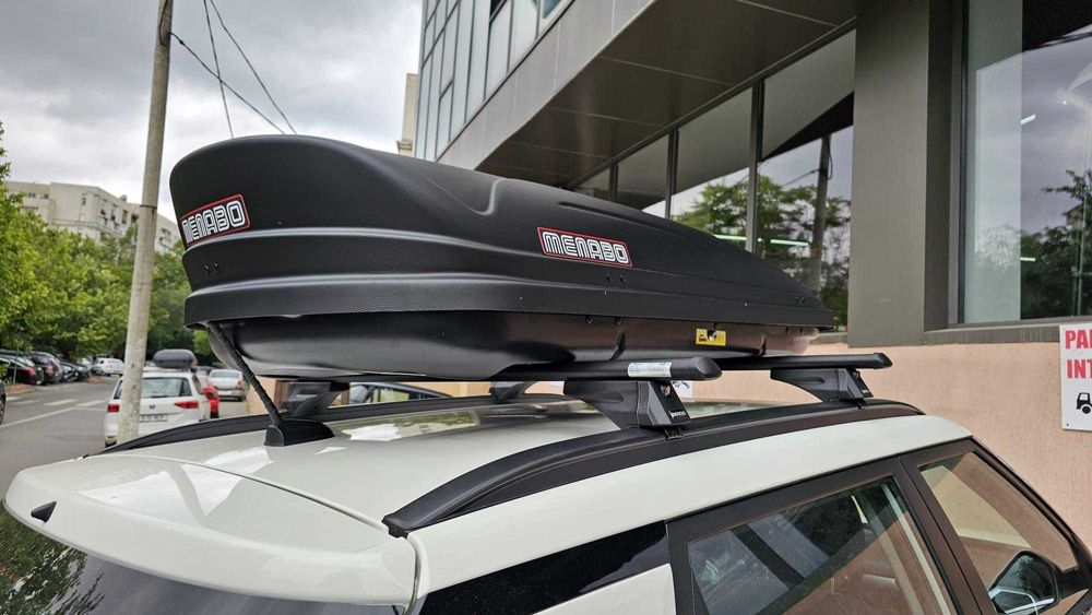 Багажник тип Автобокс Кутия Menabo Marathon 400L черен 165/79/37см