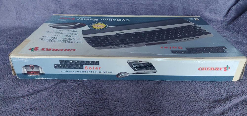 Безжични клавиатура + мишка: Cherry CyMotion Master Solar (2005г)