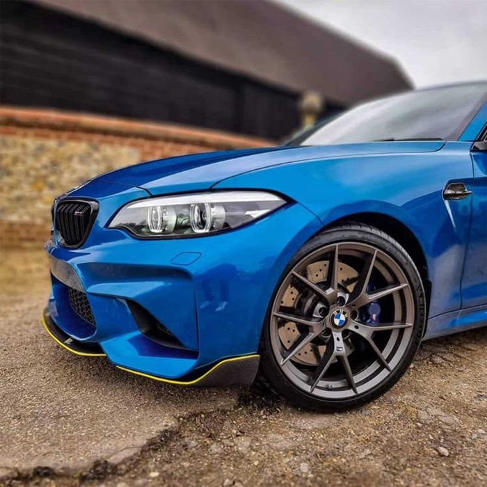 Splitter si winglets carbon pentru M2 F87 de la MHC, noi, neutilizate!