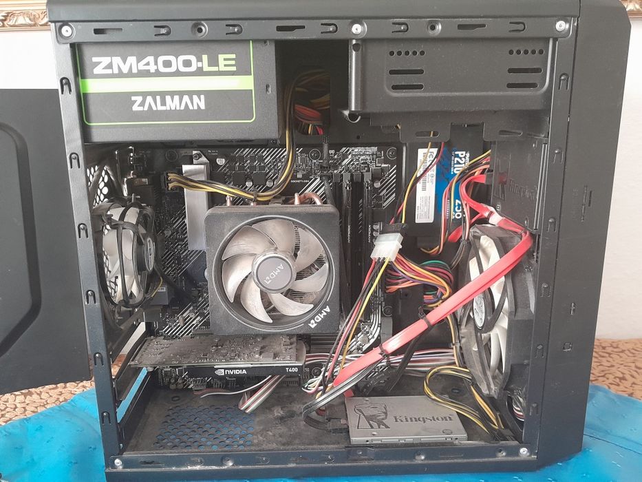 PC Athlon 3000G 3.5 Ghz 8GB DDR4 3200Mhz Nvidia T400 2GB GDDR6