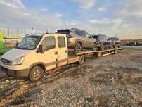 Transportor iveco daily platforma ansamblu transport auto