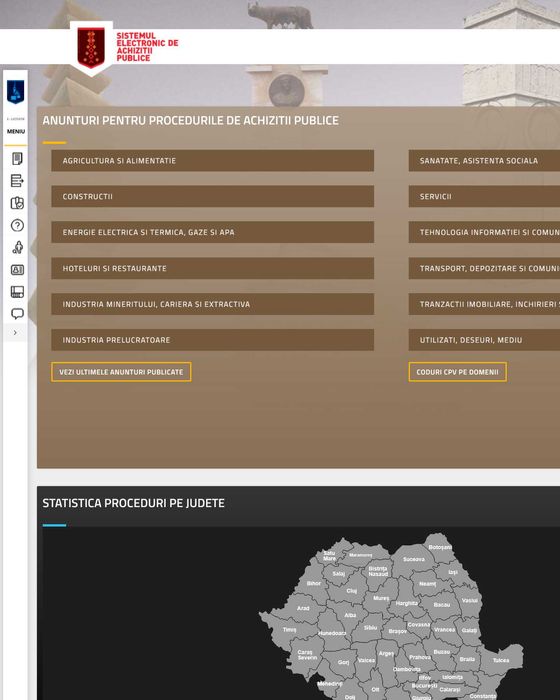 Consultanta/suport achizitii publice - utilizare SEAP/SICAP