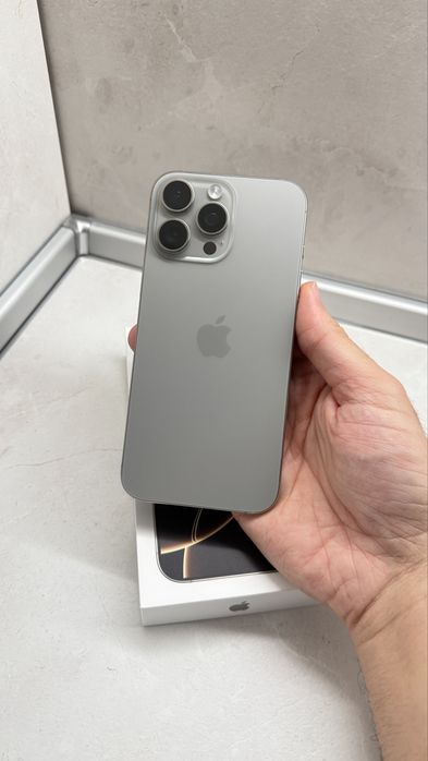 Apple iPhone 16 Pro Max, 256 GB, Natural Titanium, ГАРАНЦИЯ