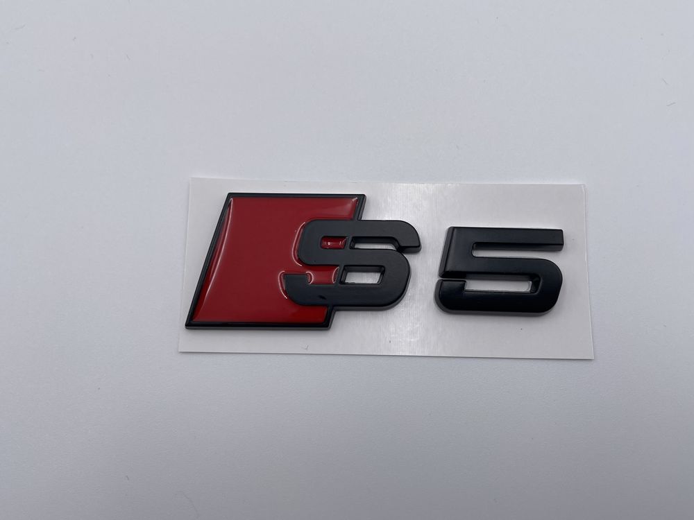 Set Embleme Audi S5 negru