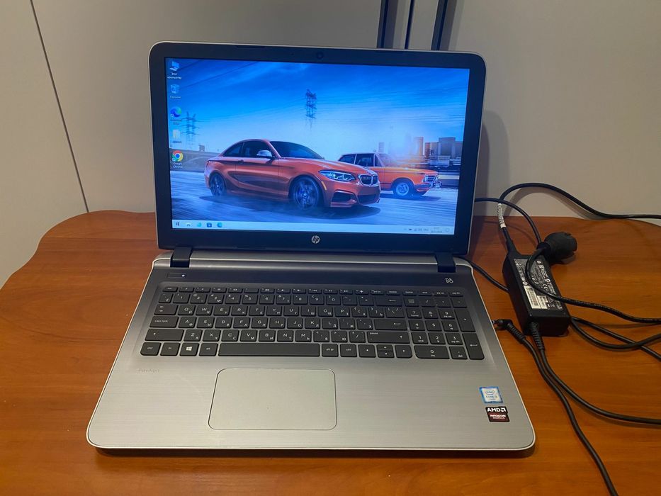 Шустрый ноутбук HP в идеальном состоянии intel/2 видеокарты