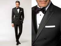 Costum Consiglieri Essential Black Tie, lana 100%, 1,78, 77 kg, camasa