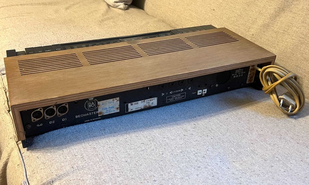 Amplificator cu Tuner Bang Olufsen Beomaster 1000 - colectie anii 60