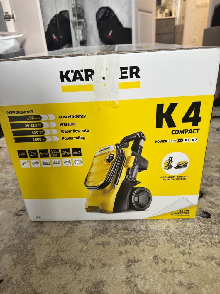 Мойка высокого давления Karcher k4 compact 130 бар