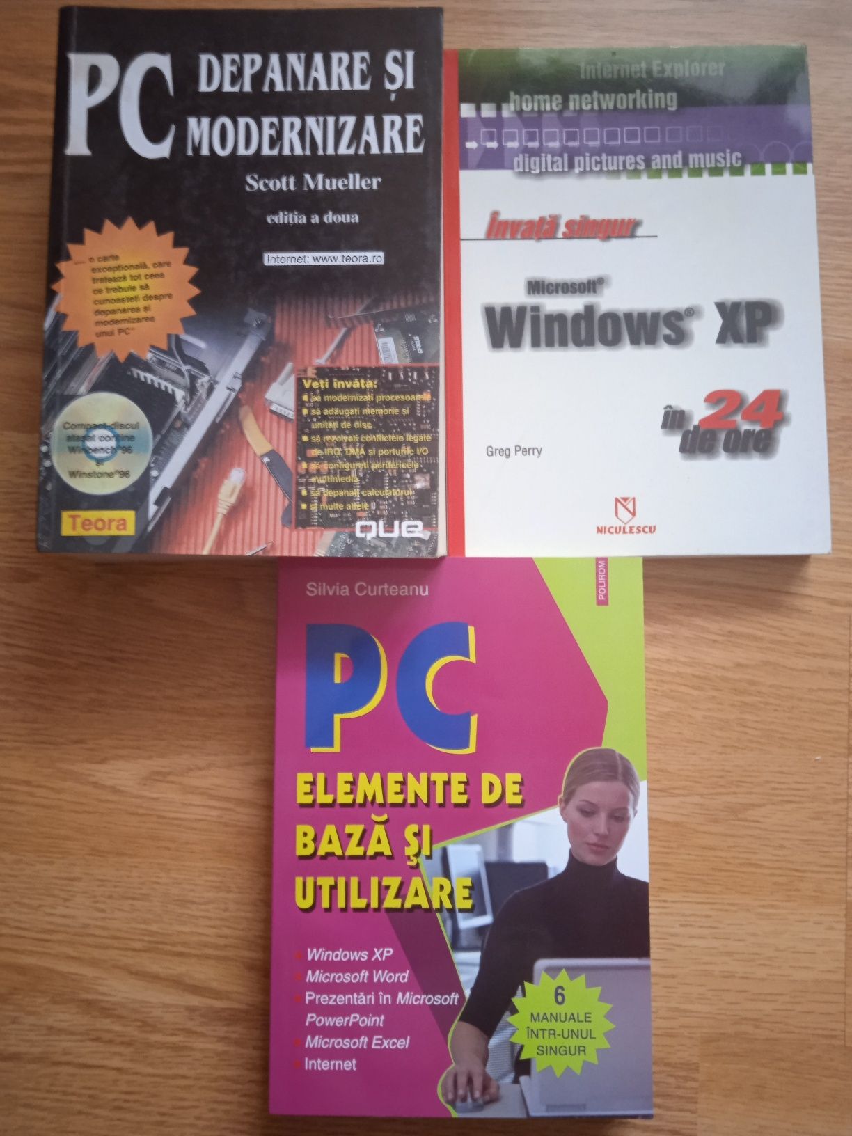 Cărți și manuale PC/Windows retro