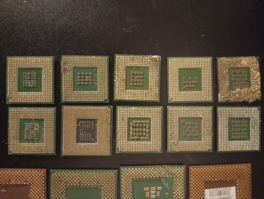 Procesoare PC vechi. Pentru reciclare Diverse modele, cateva funcționa