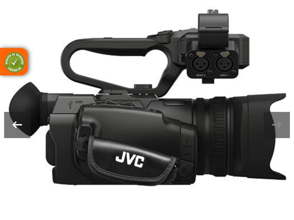 JVC GY-HM180E Camera Video 4K