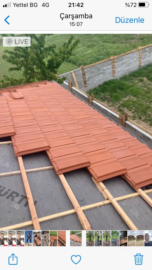 Ремонт на покриви Безшевни улуци тенекеджийски услуги