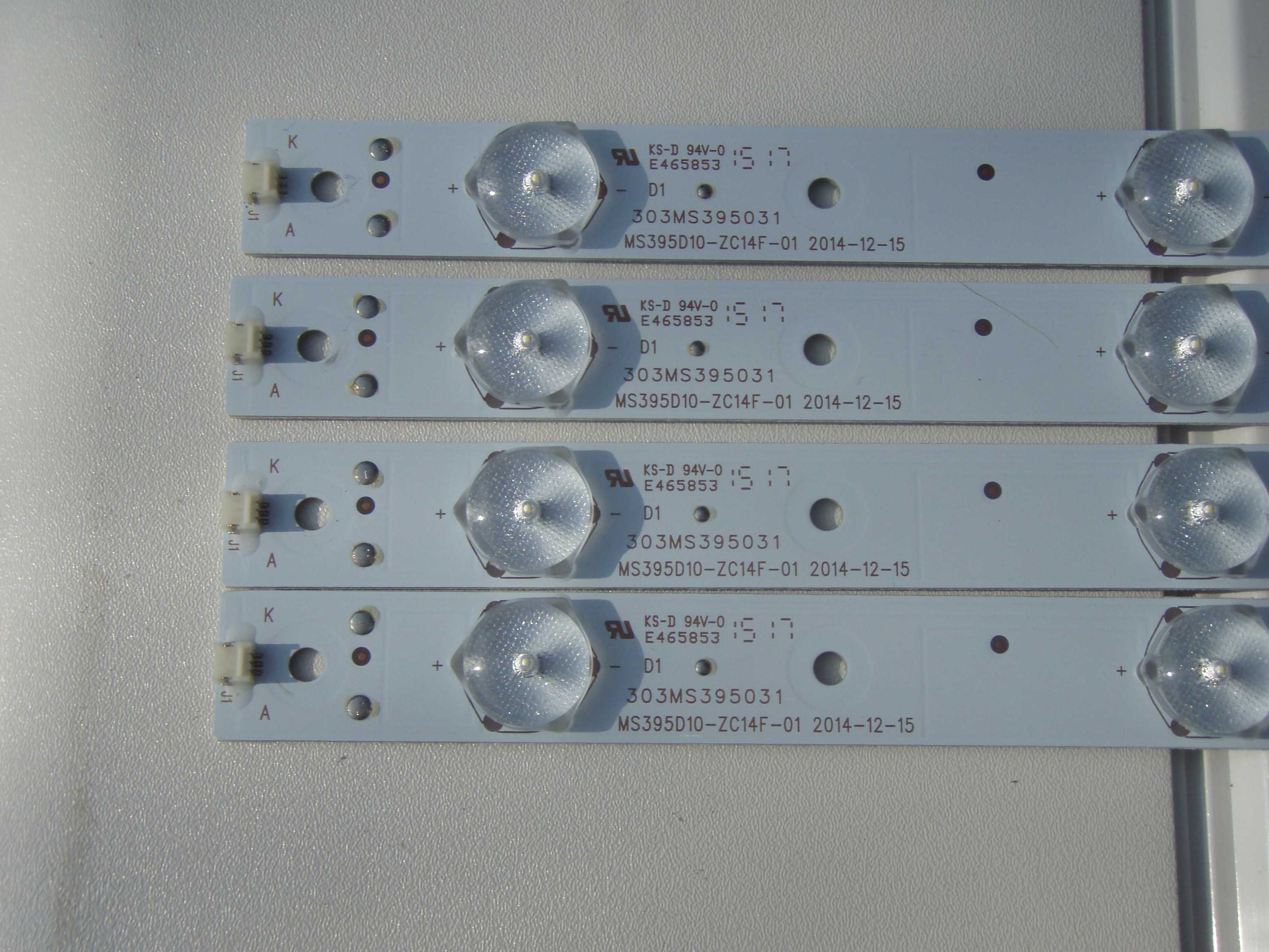 Set 4 barete LED backlight MS395D10-ZC14F-01