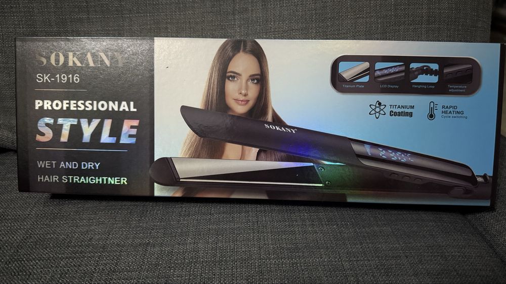 SOKANY SK-1916 утюжок-выпрямитель