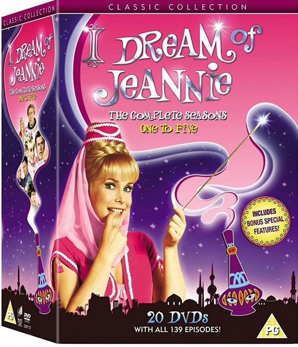 FILM Serial I Dream Of Jeannie DVD Season 1-5 BoxSet Original