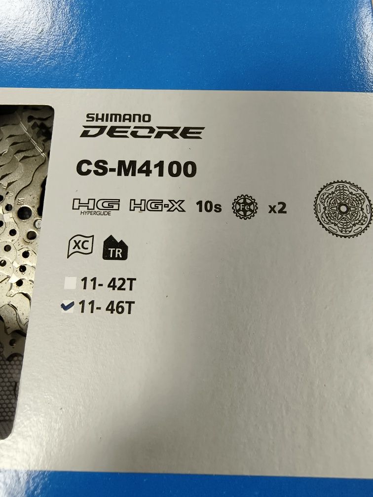 Венец Касета SHIMANO CS-M4100-10 DEORE 10S 11-46T