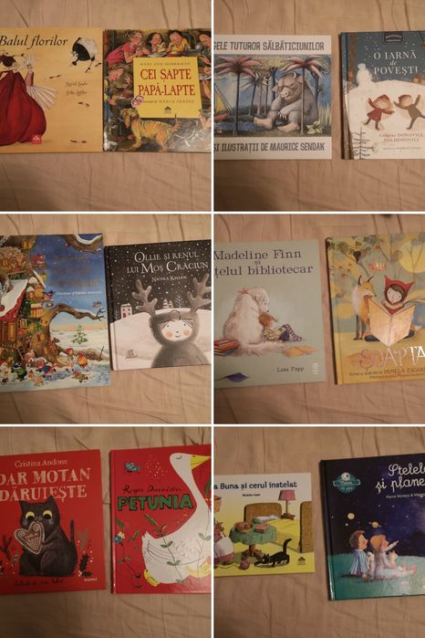 Carti pentru copii 3-6 ani, stare foarte buna