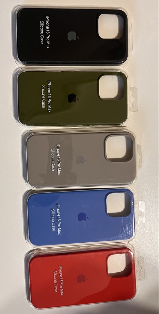 Силиконови кейсове за iPhone 16 Pro Max