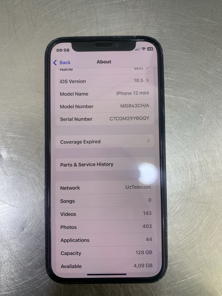 iphone 12mini 128gb