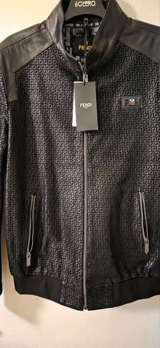 FENDI- Мъжко Кожено Яке.