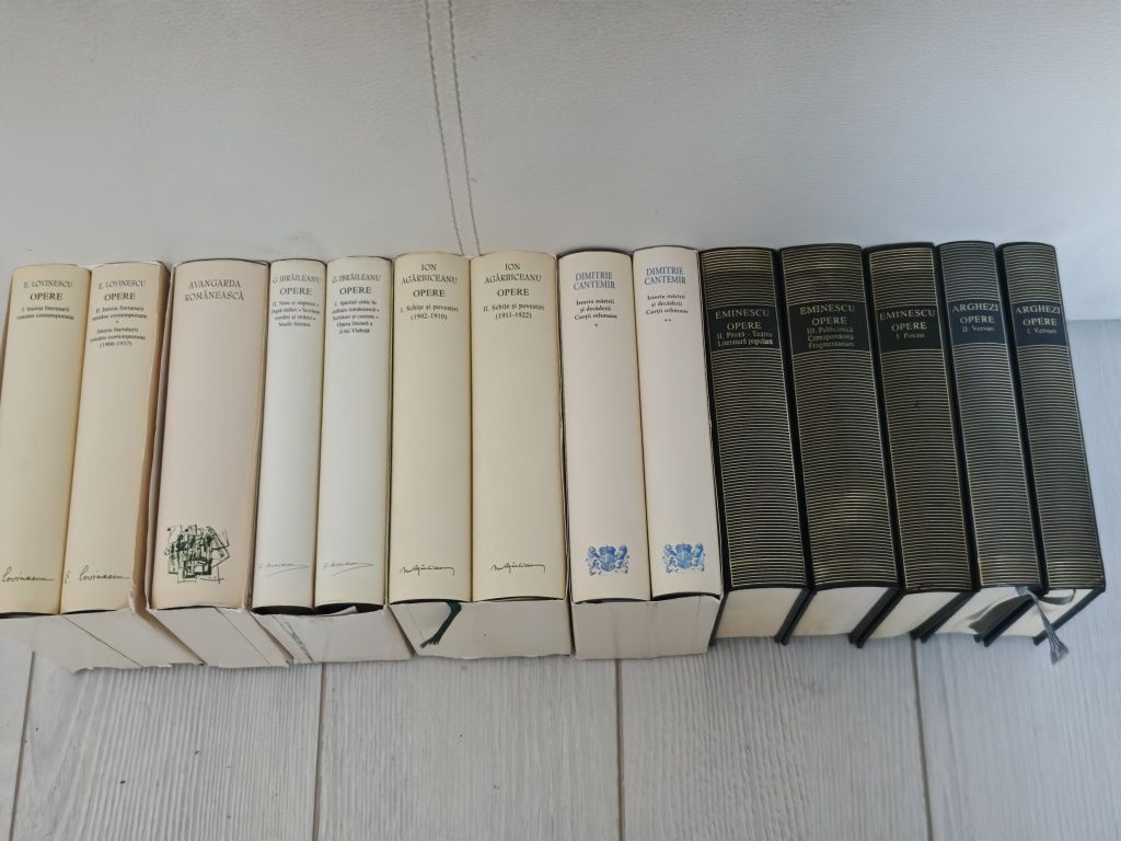 Colecție Opere Fundamentale, Eminescu, Lovinescu, Arghezi,Cantemir