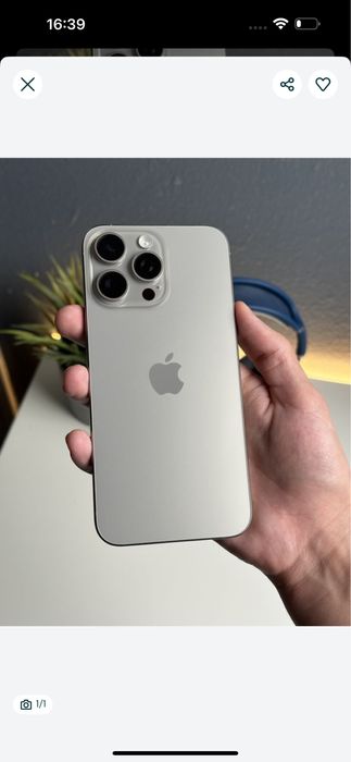 Iphone 15pro max yomkist 100%