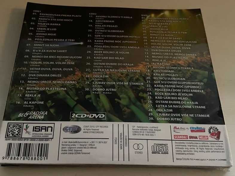 Riblja Čorba Best Ever Albums, original, 2 cd, 1 dvd. sigilate