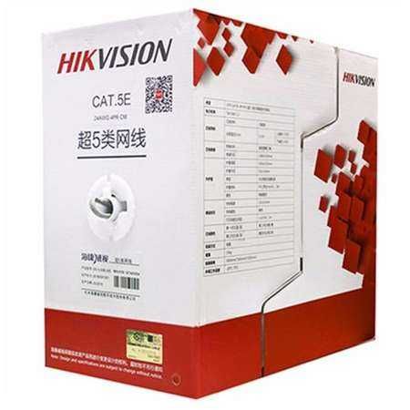 ROLA CABLU U/UTP HIKVISION, Cat5e, 305 M, Cupru, Solid