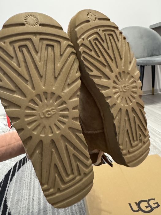 Ugg w classic double bow short