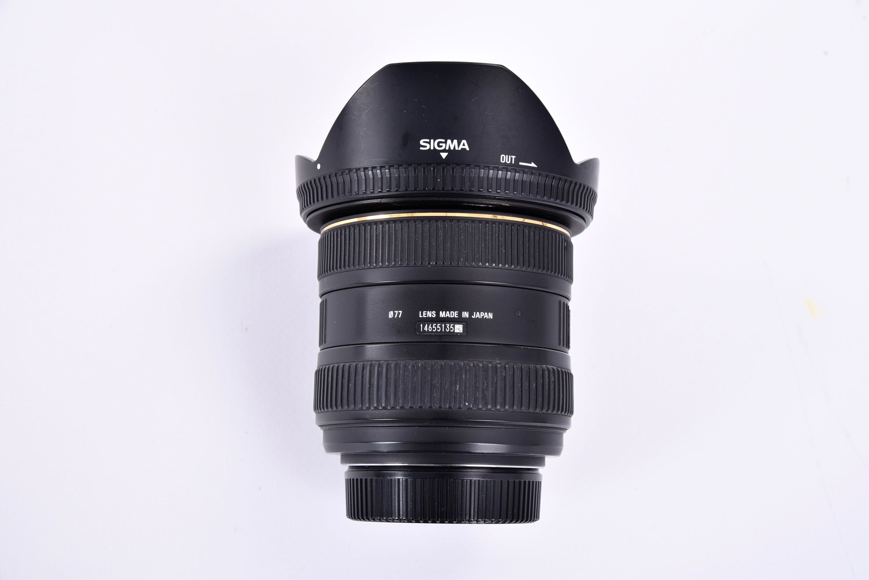 Sigma 10-20mm f/4-5.6 EX DC HSM за Nikon