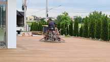 Platforme beton finisate / Elicopterizate cu cuart, Periat !