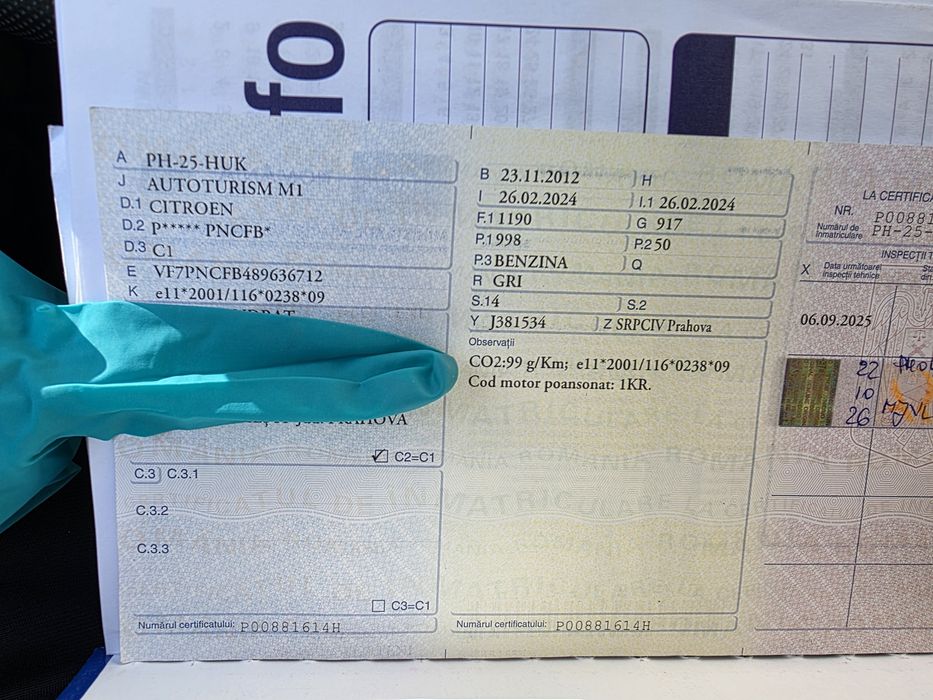 CITROEN C1 2013 1.0/GPL/A.C.