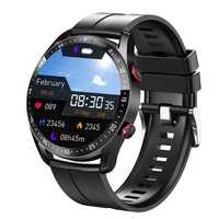 SmartWatch CRZ S1, Rotund, Negru, 1.28 inch