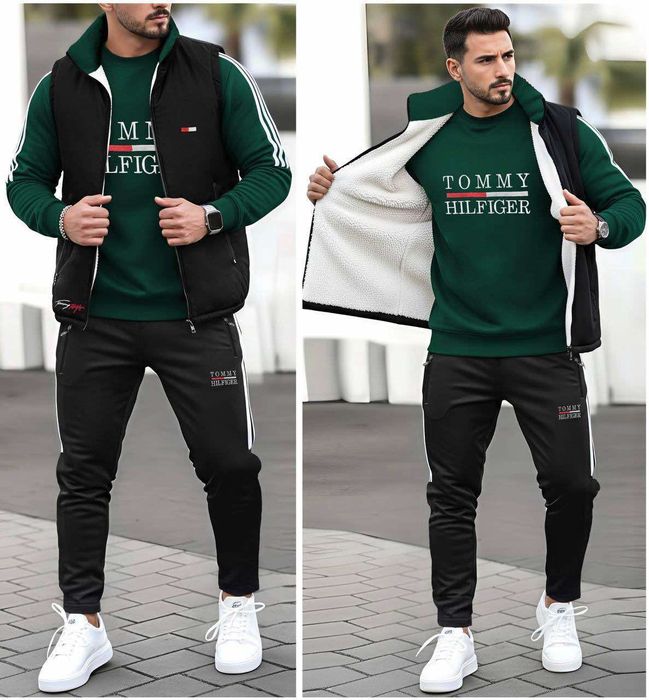 Set bărbați 3 piese vatuit