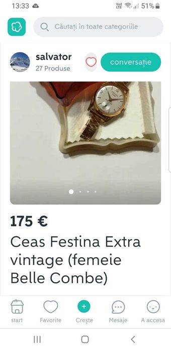 Ceas mecanic Festina Extra Belle Combe